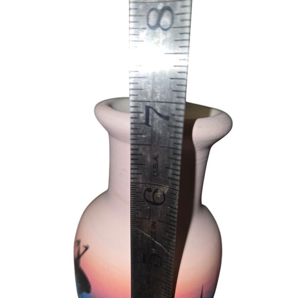 Navajo Etched Vase Dine Southwest‎ signed Approx 7" little wobbly - Picture 6 of 7